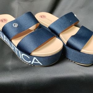 NWOT Bellana - Nautica Platform Sandals